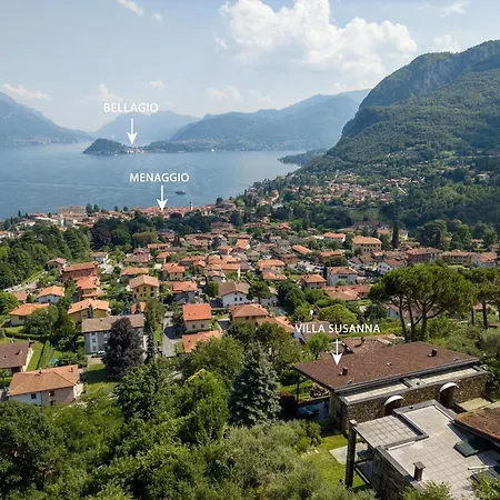 Lake&library With Pool And Tennis Court Apartment Menaggio